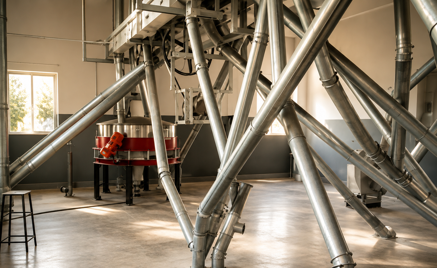 Pneumatic Grain & Flour Transport Lines